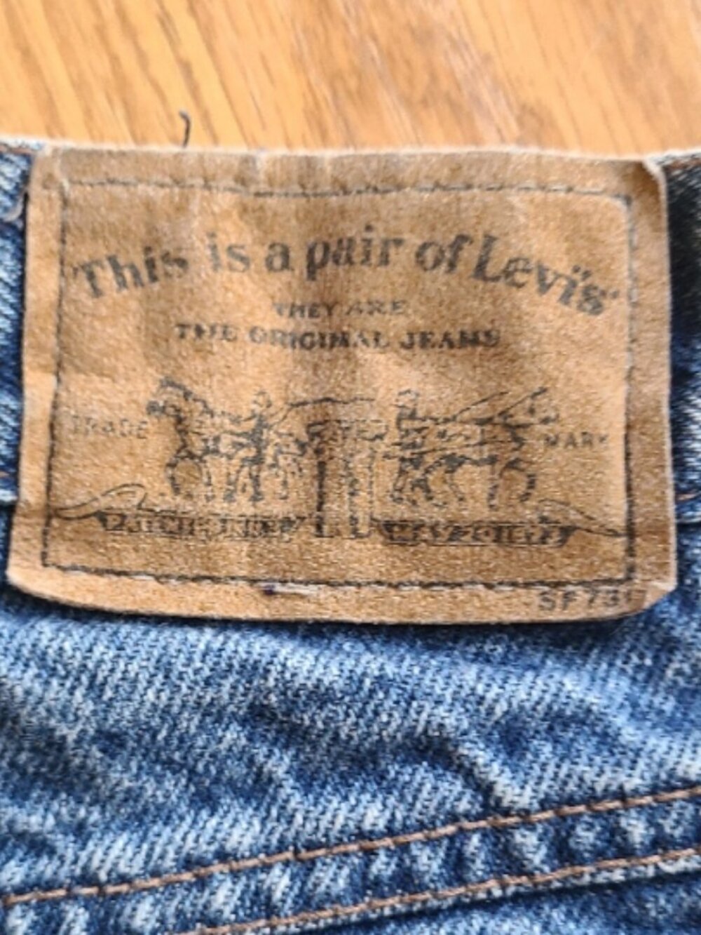 VINTAGE 90s LEVI'S 900 SERIES MOM JEANS HIGH RISE CARROT PLEATED DENIM 1991 26" - Picture 5 of 8